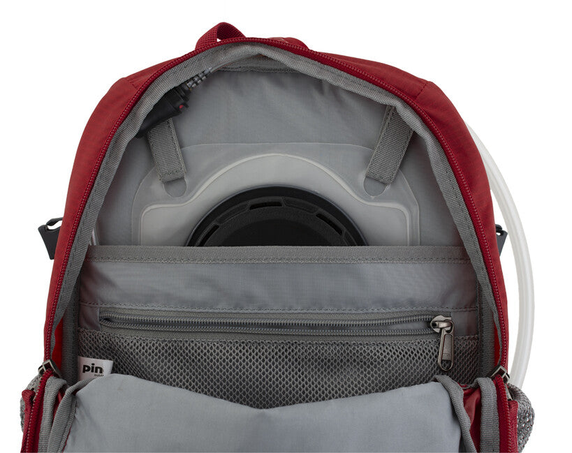 Pinguin Step 10 Backpack Nylon, 10 L, Red