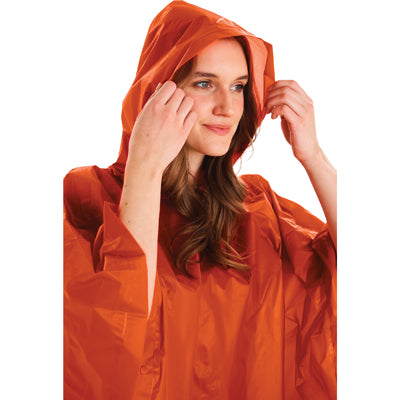 Coghlans Lightweight Poncho, Orange