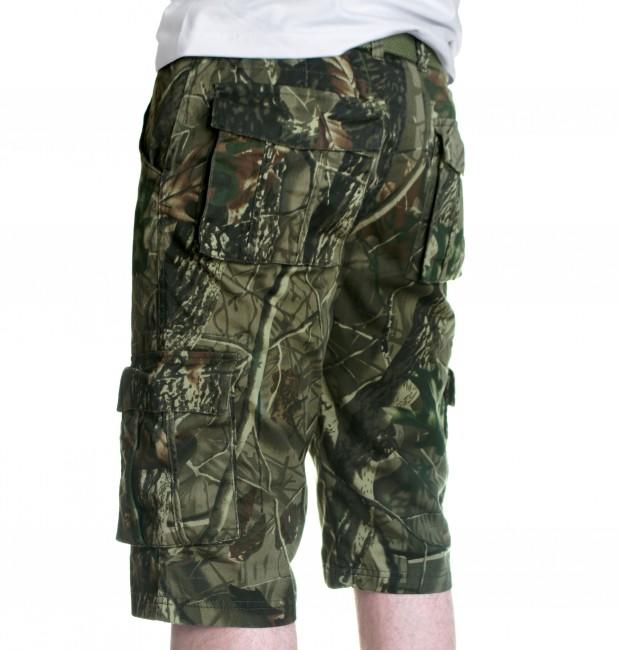 Loshan Leafy Shorts, Real Tree Dark