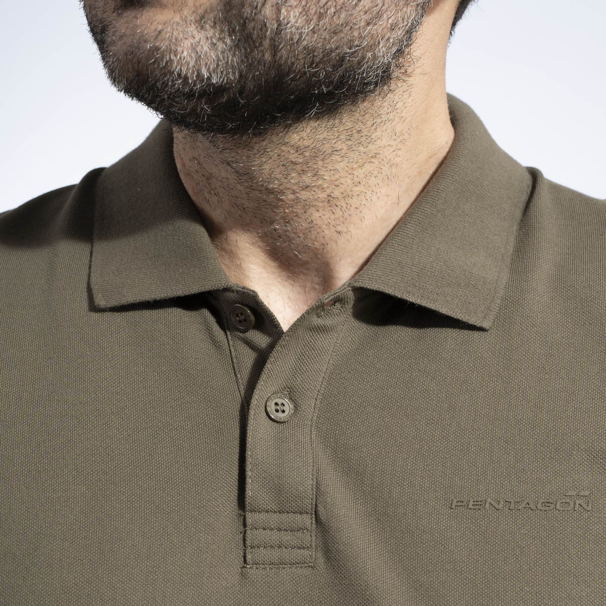 Pentagon Poloshirt Moth Piquet, midnight blue
