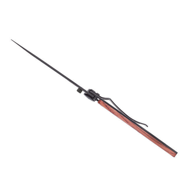 Deejo Serration Μαχαίρι Αναδίπλωσης, Μαύρο Coralwood
