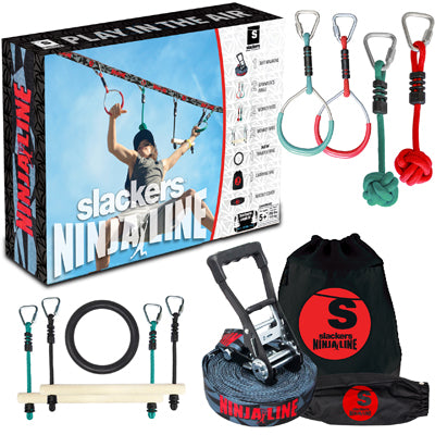 Slackers Ninja Slackline Set, 11 m