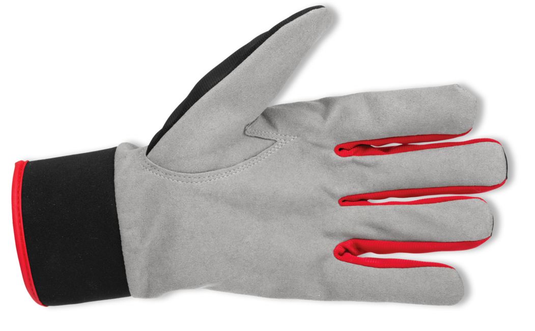 BENNON CARPOS VELCRO Protective Gloves, Grey Orange