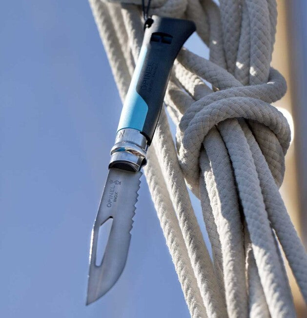 Opinel N°08 Μαχαίρι Outdoor με Κλείσιμο, Μπλε