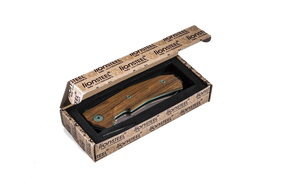 Lionsteel KUR ST Folding Knife, Sleipner Blade