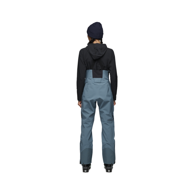 Black Diamond Recon Stretch Bibs παντελόνι γυναικείο με τράκες, creek blue