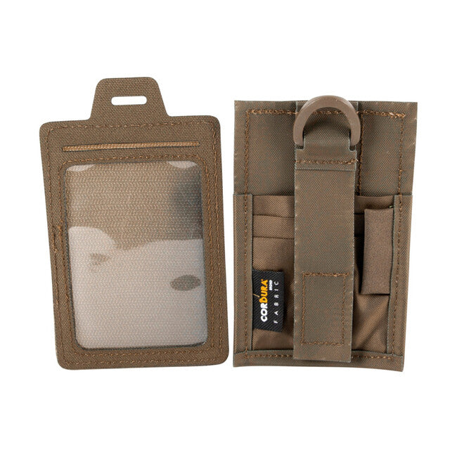 Tasmanian Tiger ID Card Office Pouch, Coyote Brown