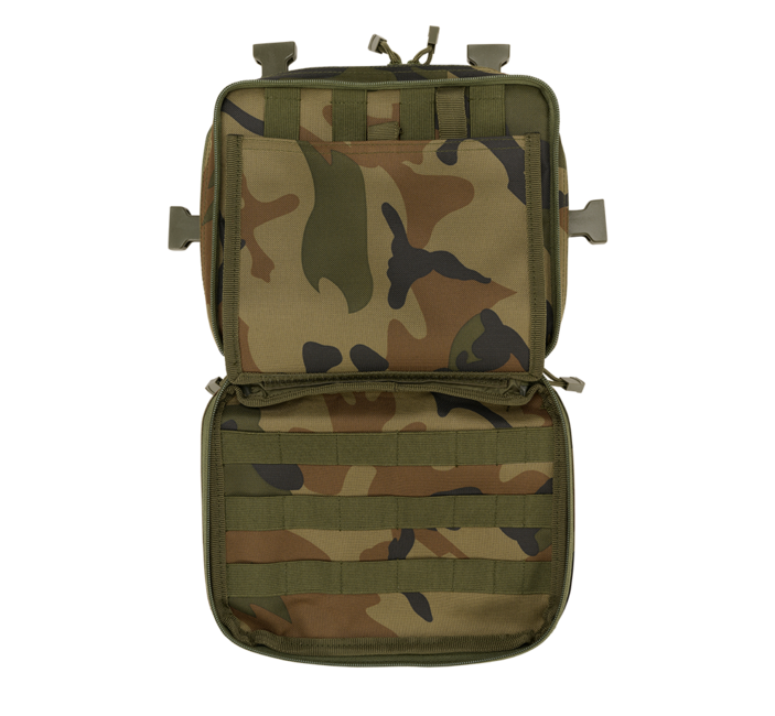 Brandit Cooper Pack Operator Neck Pouch, Woodland