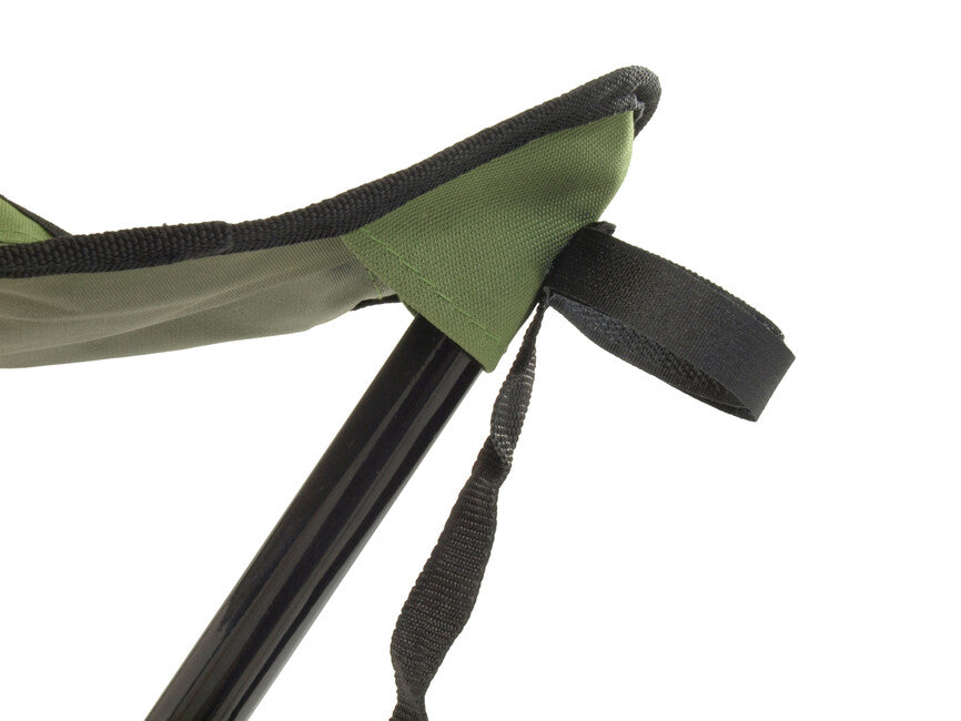BasicNature Travelchair dreibeinstuhl, grüner stahl