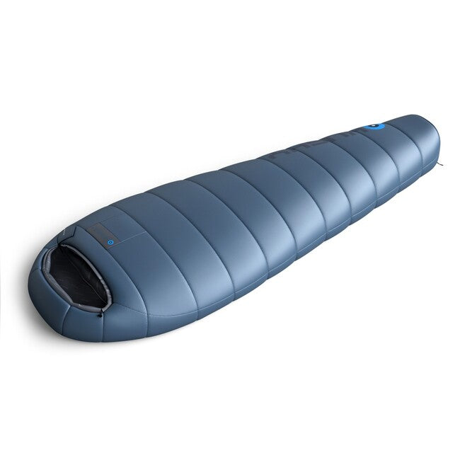 HUSKY Plus Synthetic Three-Season Extended Sleeping Bag -10°C, Navy Blue