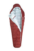 Patizon D 590 S Ganzjahresschlafsack Links rot/silber