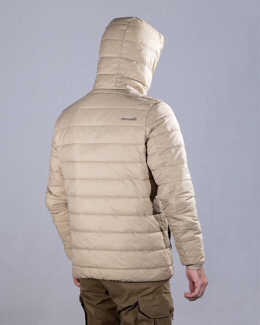 Pentagon Aurora 2.0 herrenjacke mit Kapuze, cinder grey