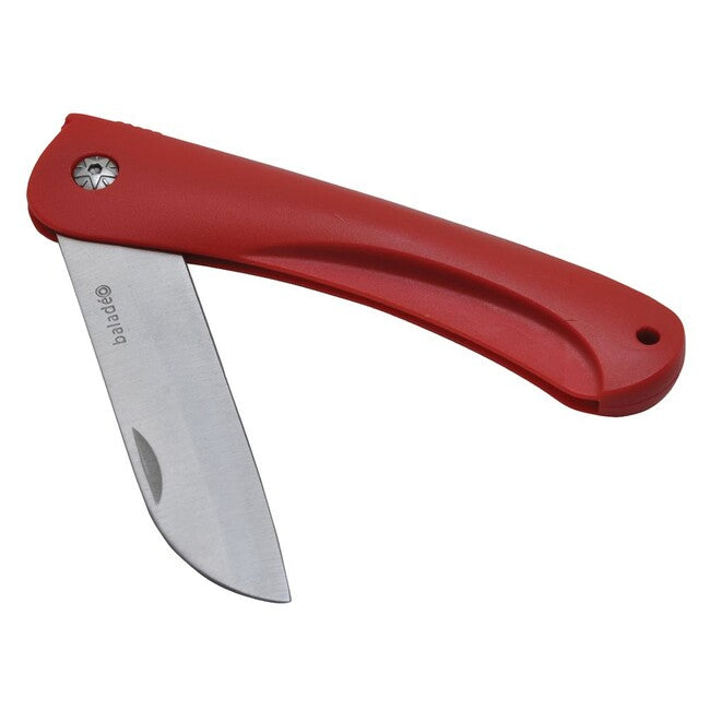 Baladeo Birdy taschenmesser klinge 8 cm stahl 2CR13, pp rot