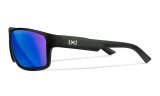 WILEY X Peak Captivate Sonnenbrille Polarized blau verspiegelt, matte black