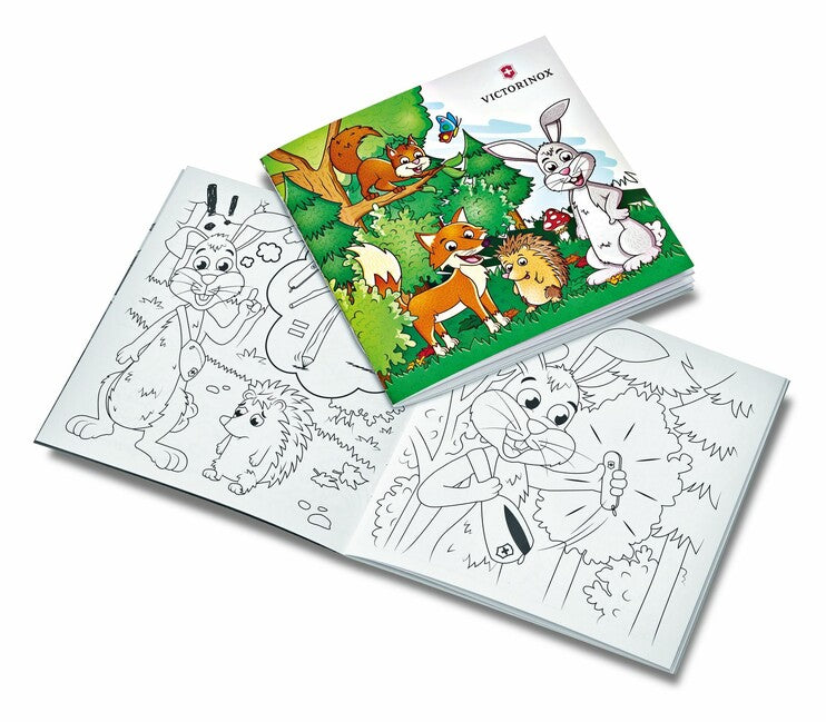 Victorinox My First Animal Edition Multifunctional Knife for Kids, Rabbit Design, 9 Functions