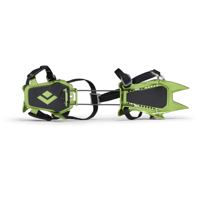 Black Diamond Neve Strap Crampons, Envy Green