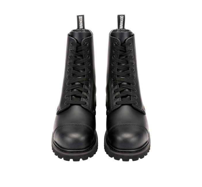 WARAGOD Jotun Lederstiefel, schwarz