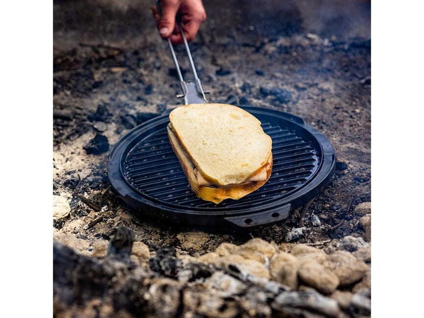 GSI Outdoors Guidecast Griddle Διπλής Όψης Μαντεμένια Σχάρα 300 mm