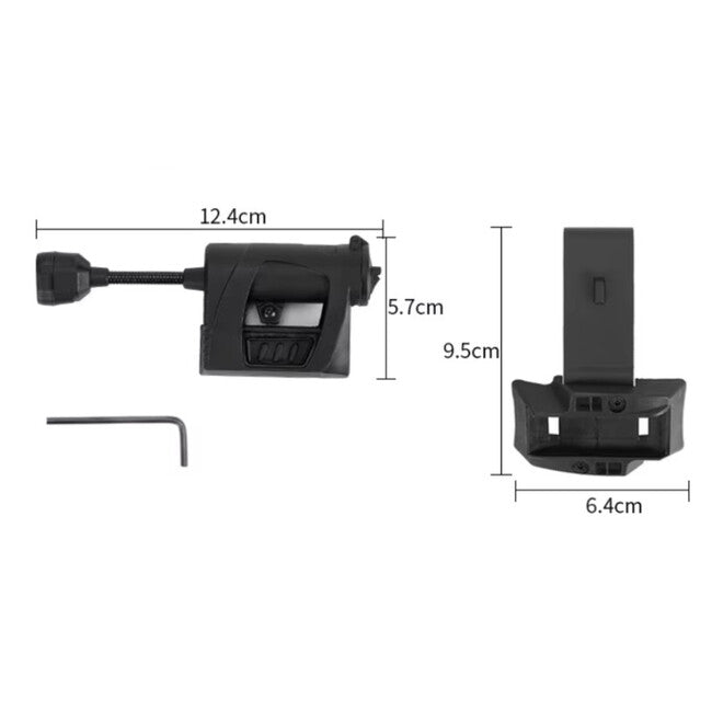 Leguon Vigil Tactical Helmet Light, Black