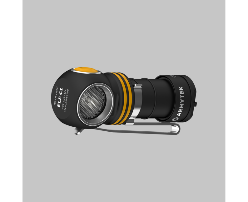ArmyTek Elf C1 Stirnlampe LED Handlampe mit Batterie 930 lm, warmweiß