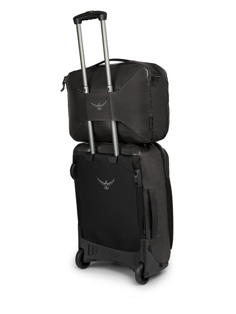 OSPREY TRANSPORTER GLOBAL CARRY-ON BAG τσάντα ώμου, μαύρη