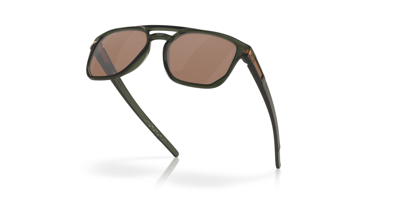 Oakley LATCH BETA Sunglasses, Olive Ink Frame, Prizm Tungsten Lenses, 54