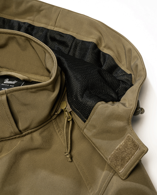 Brandit Hurricane Softshell Jacket, Olive