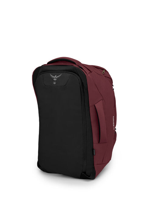 Osprey Fairview 55 Travel Backpack, Zircon Red