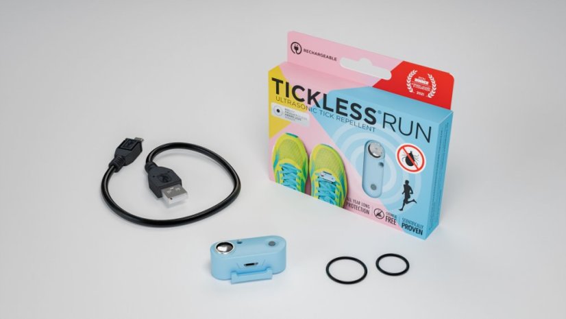 Tickless Ultrasonic Tick Repellent Run, Blue