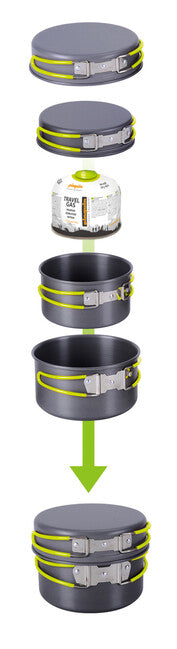 Pinguin Quadri Camping Cookware Set