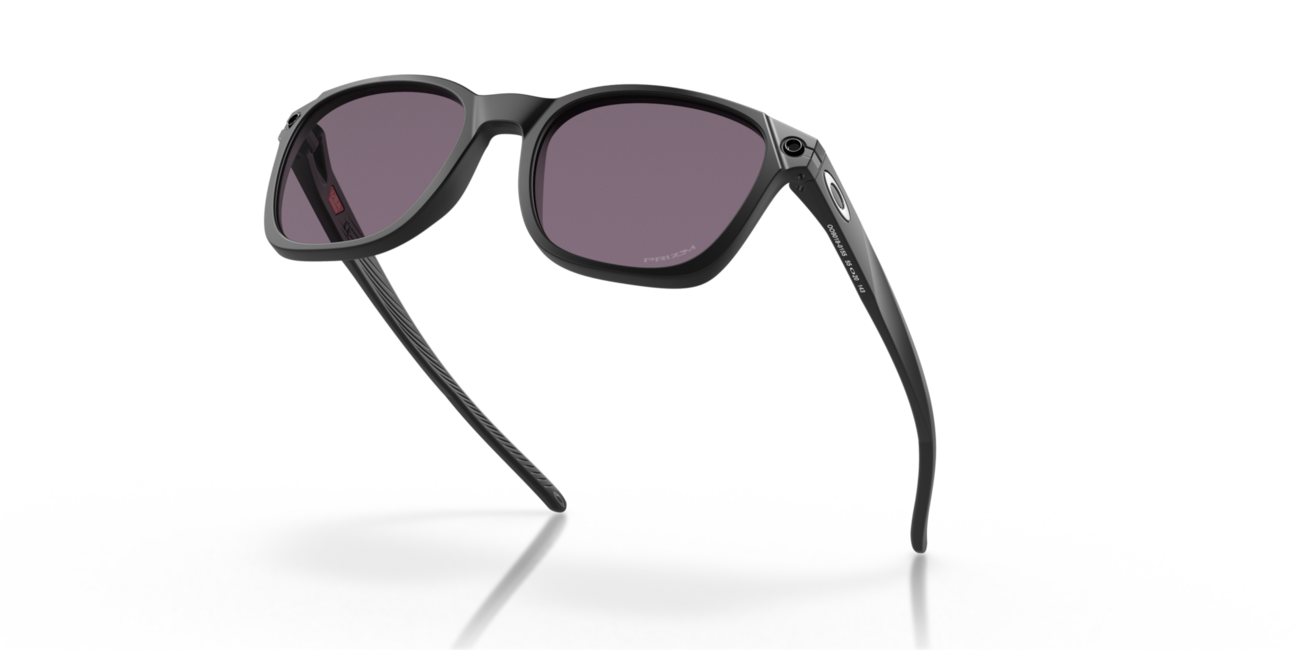 Oakley OJECTOR Sonnenbrille mit Rahmen Matte Black und mit Dias Prizm Grey 55