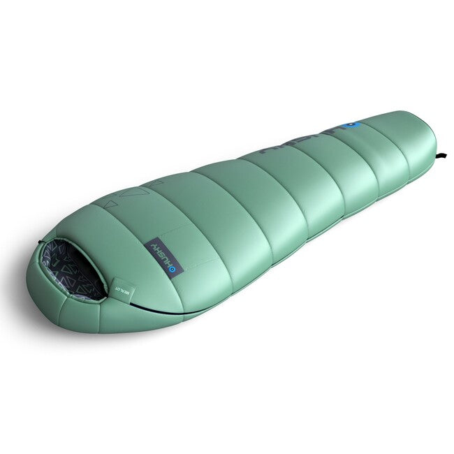 HUSKY Synthetic Three-Season Kids Sleeping Bag Merlot -10, Mint