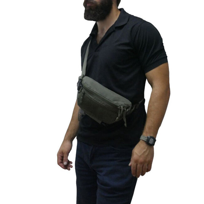 Agilite Six Pack Hanging Pouch, Ranger Green