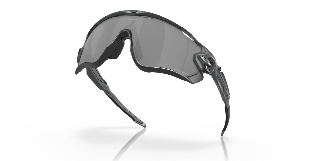 Oakley JAWBREAKER Sonnenbrille mit Rahmen Hi Res Matte Carbon und mit Dias Prizm Black