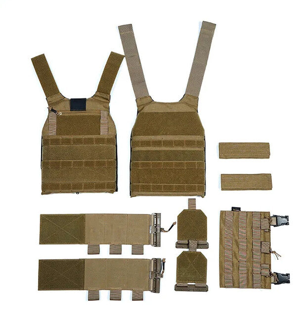 DRAGOWA Tactical Lightning Tactical Vest, Black