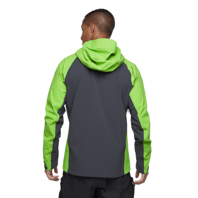 Black Diamond Dawn Patrol Hybrid Shell herren-übergangsjacke, leuchtend grün