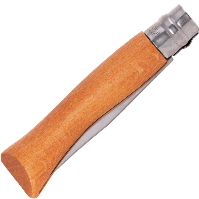 Opinel Folding Knife N°04 Carbon Beech, Brown