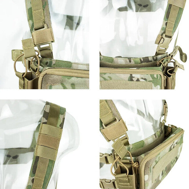 DRAGOWA TACTICAL Zero Leichte taktische Weste, CP schwarz