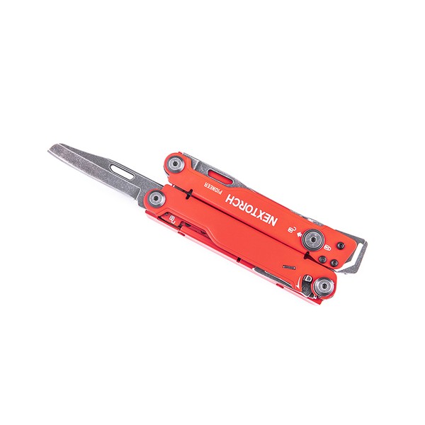NexTorch® Pioneer MT20RE Multifunctional Tool Rescue Edition, Red