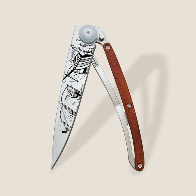 Deejo Tattoo Corsair Σουγιάς Κλειστής με Κουκούλα Coralwood