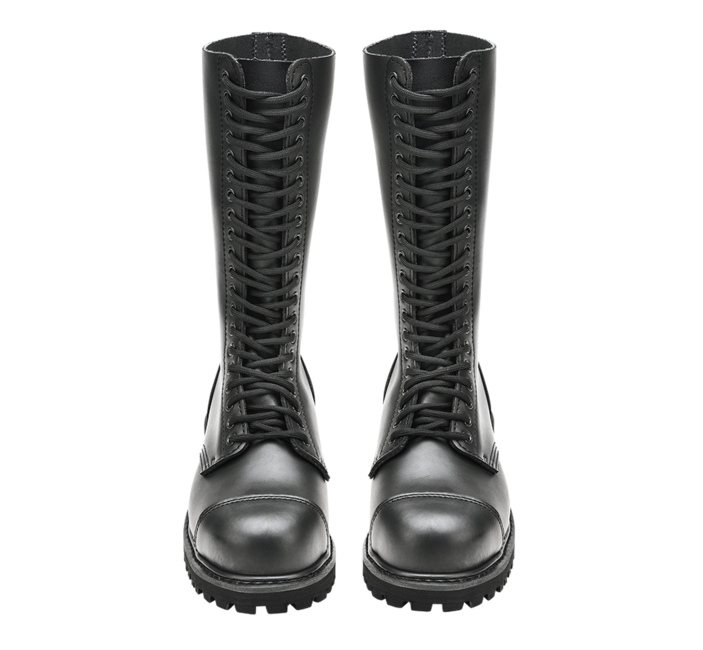 Brandit Phantom Leather Boots 20, Black