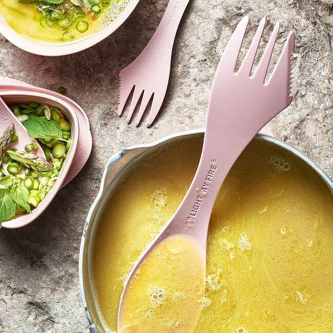 LIGHT MY FIRE Multifunctional Spork Medium, Cream
