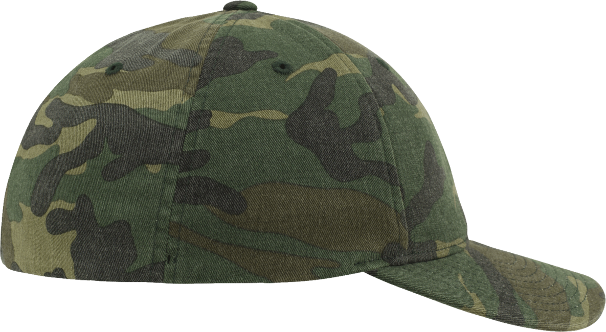 Brandit Flexfit Garment Camo Cap, Woodland