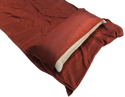 Origin Outdoors Silk rechteckig bordeaux Schlafsack Liner