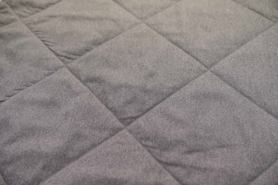 Grüezi-Bag Wellhealth Wool Blanket Grüezi Blue-Grey Deluxe