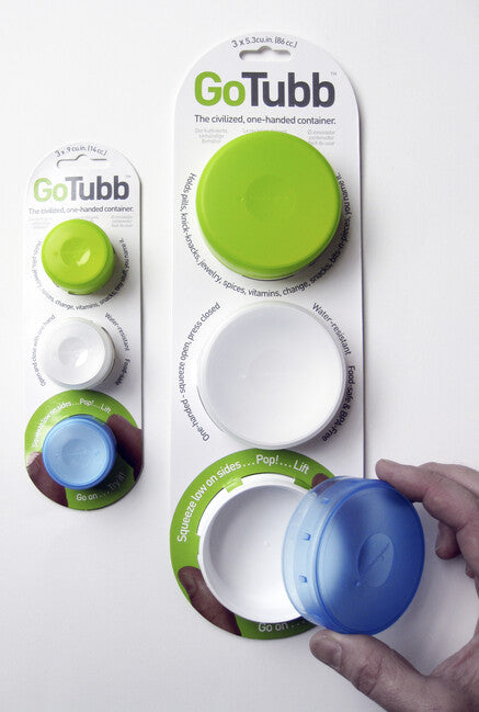 Humangear GoTubb Storage Boxes Set, Colorful, S