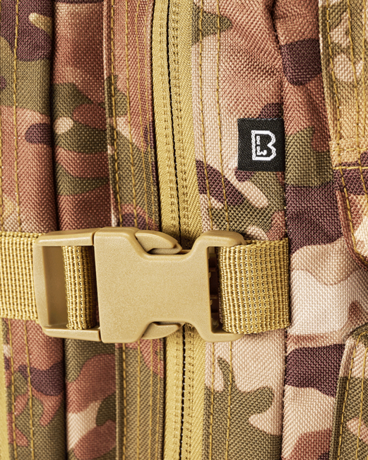 Brandit US Assault Pack Medium 25L Backpack, Tactical Camo