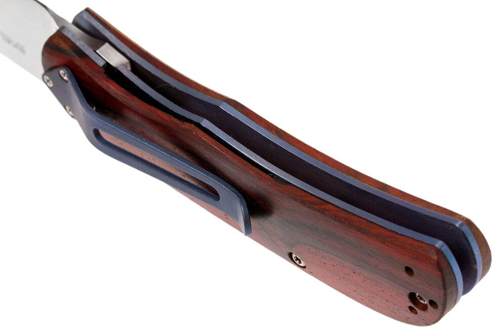Boker Exskelibur II Folding Knife, 7cm, Cocobolo Wood, Titanium