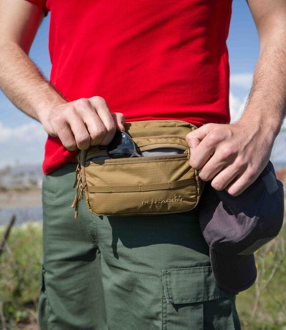 Pentagon Runner Hip Bag, Coyote