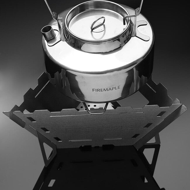 Fire Maple Maverick Folding Wood Stove with Stand and 3 Panels